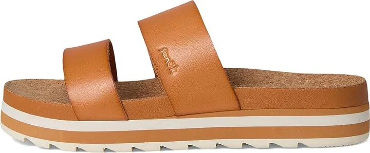 Sanuk Alt-itude Women's Wedge Shoes Natural : 11 B - Medium, Synthetic - Image 6