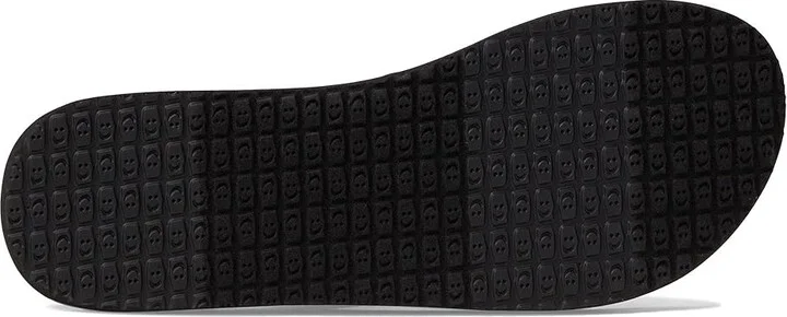 Sanuk Ashland Soft Top Hawaii Women's Shoes Black : 6 B - Medium, Textile - Image 3