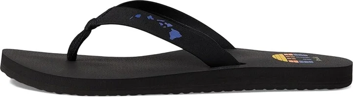 Sanuk Ashland Soft Top Hawaii Women's Shoes Black : 6 B - Medium, Textile - Image 5