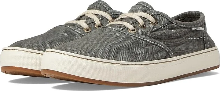 Sanuk Avery Lace Hemp Women's Shoes Slate : 5 B - Medium, Textile