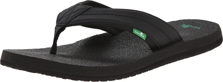 Sanuk Beer Cozy 2 Men's Sandals Black : 7 D - Medium - Image 2