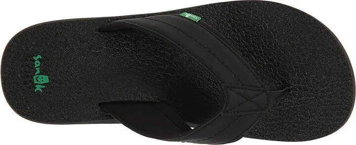 Sanuk Beer Cozy 2 Men's Sandals Black : 7 D - Medium - Image 3