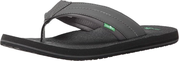Sanuk Beer Cozy 2 Men's Sandals Charcoal : 7 D - Medium - Image 2