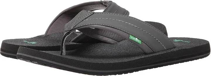 Sanuk Beer Cozy 2 Men's Sandals Charcoal : 7 D - Medium
