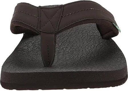 Sanuk Beer Cozy 2 Men's Sandals Dark Brown : 7 D - Medium - Image 6