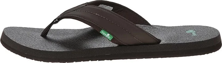 Sanuk Beer Cozy 2 Men's Sandals Dark Brown : 7 D - Medium - Image 7