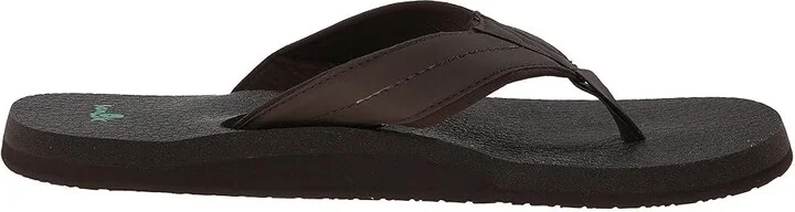 Sanuk Beer Cozy 2 Men's Sandals Dark Brown : 7 D - Medium - Image 8