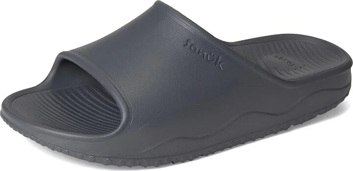 Sanuk Beer Foamie Slide Men's Wedge Shoes Grey : 10 D - Medium, Synthetic - Image 5