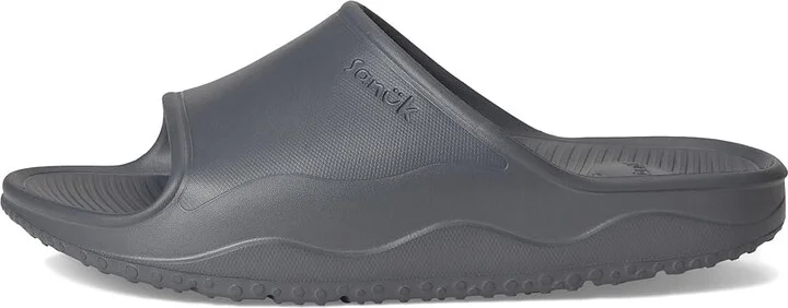 Sanuk Beer Foamie Slide Men's Wedge Shoes Grey : 10 D - Medium, Synthetic - Image 6
