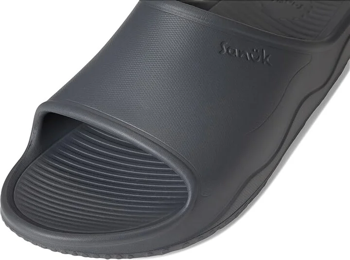 Sanuk Beer Foamie Slide Men's Wedge Shoes Grey : 10 D - Medium, Synthetic - Image 7