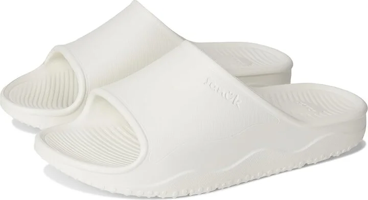 Sanuk Beer Foamie Slide Men's Wedge Shoes Marshmellow : 11 D - Medium, Synthetic