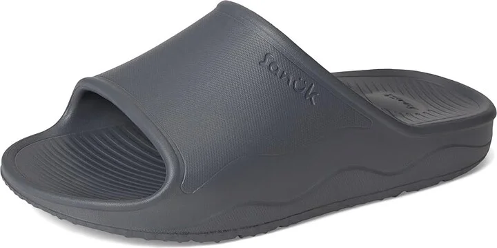 Sanuk Beer Foamie Slide Women's Wedge Shoes Grey : 11 B - Medium, Synthetic - Image 5