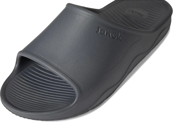 Sanuk Beer Foamie Slide Women's Wedge Shoes Grey : 11 B - Medium, Synthetic - Image 7