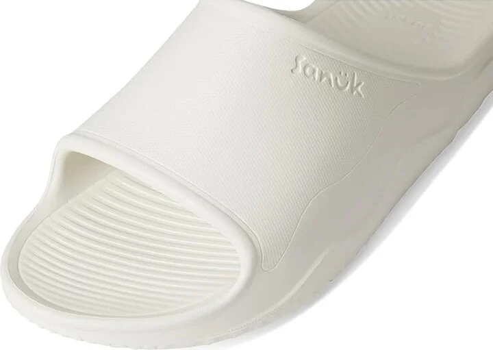 Sanuk Beer Foamie Slide Women's Wedge Shoes Marshmellow : 11 B - Medium, Synthetic - Image 7