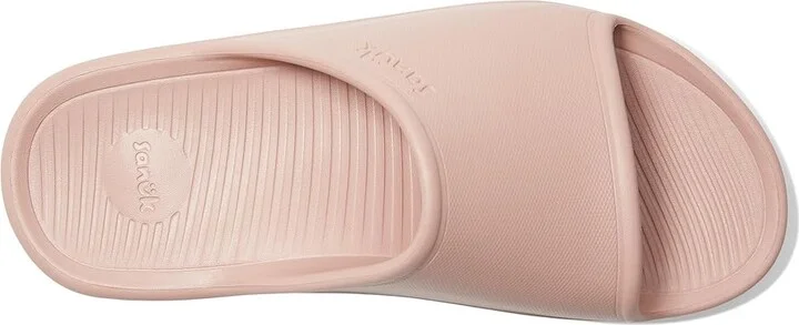 Sanuk Beer Foamie Slide Women's Wedge Shoes Rose : 10 B - Medium, Synthetic - Image 2