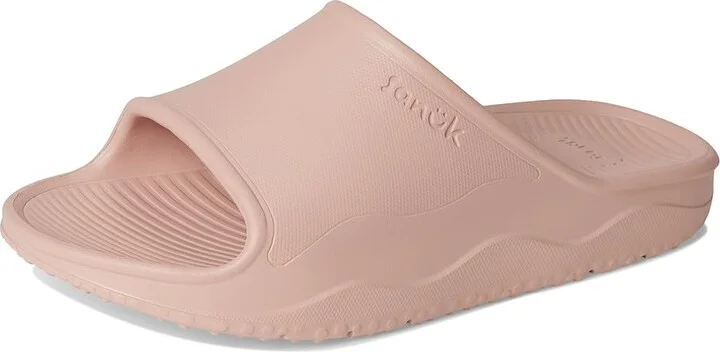 Sanuk Beer Foamie Slide Women's Wedge Shoes Rose : 10 B - Medium, Synthetic - Image 5