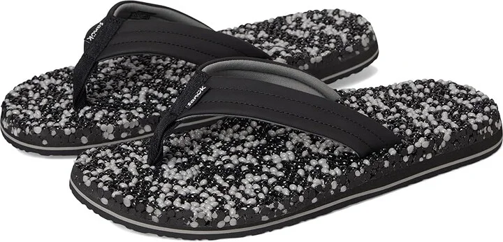 Sanuk Bubblecush Men's Sandals Black : 13 D - Medium, Synthetic