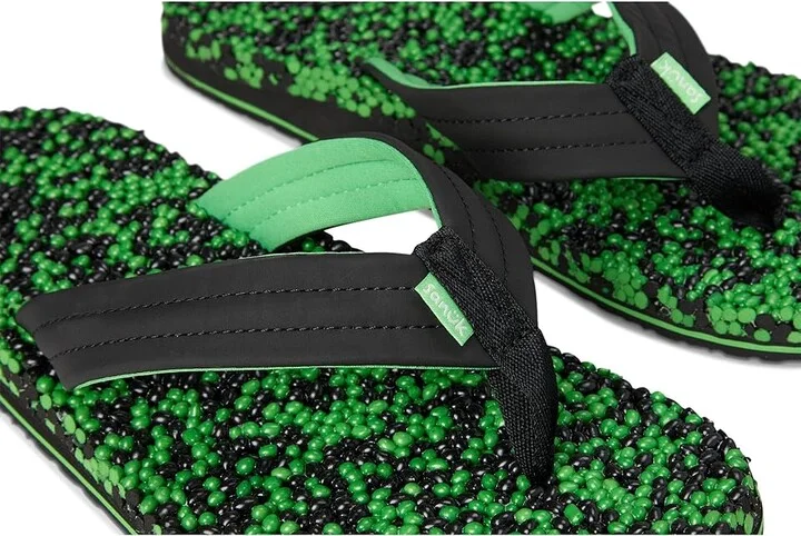 Sanuk Bubblecush Men's Sandals Green : 12 D - Medium, Synthetic - Image 7