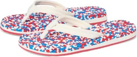 Sanuk Bubblecush Women's Sandals America : 10 B - Medium, Leather/Rubber