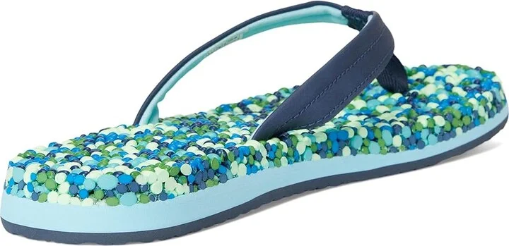 Sanuk Bubblecush Women's Sandals Navy : 7 B - Medium, Leather/Rubber - Image 4