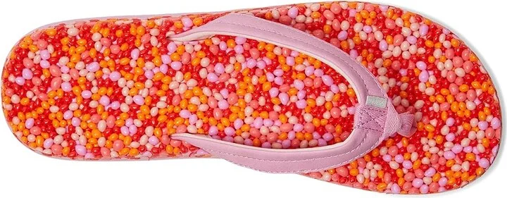 Sanuk Bubblecush Women's Sandals Pink : 9 B - Medium, Leather/Rubber - Image 2
