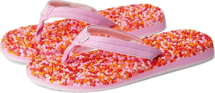 Sanuk Bubblecush Women's Sandals Pink : 9 B - Medium, Leather/Rubber