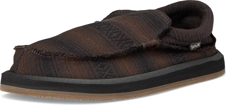 Sanuk Chiba Blanket Men's Lace-up Boots Dark Brown : 8 M - Image 5