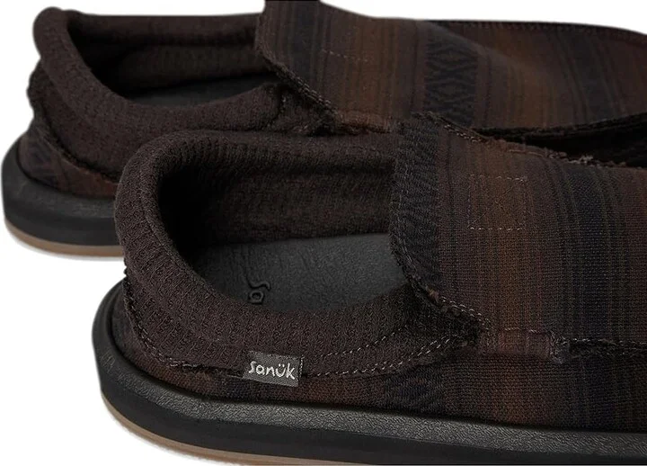 Sanuk Chiba Blanket Men's Lace-up Boots Dark Brown : 8 M - Image 7
