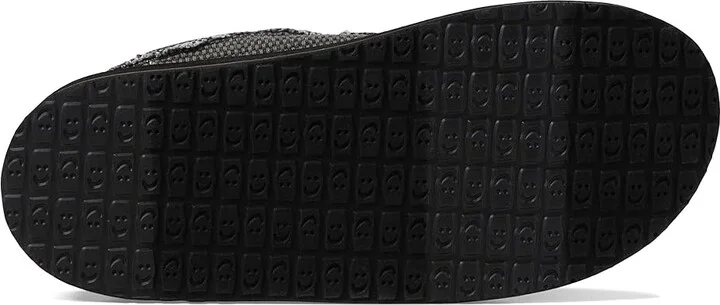 Sanuk Chiba Men's Slip on Shoes Black 1 : 7 D - Medium, Textile - Image 3