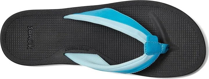 Sanuk Cosmic Aquarius 2 Women's Shoes Hawaiian Ocean : 5 B - Medium, Rubber - Image 2