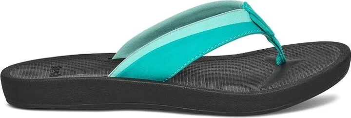 Sanuk Cosmic Aquarius 2 Women's Shoes Turquoise : 5 B - Medium, Rubber - Image 6