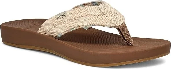 Sanuk Cosmic Coast Hemp Men's Shoes Oatmeal : 8 D - Medium, Synthetic