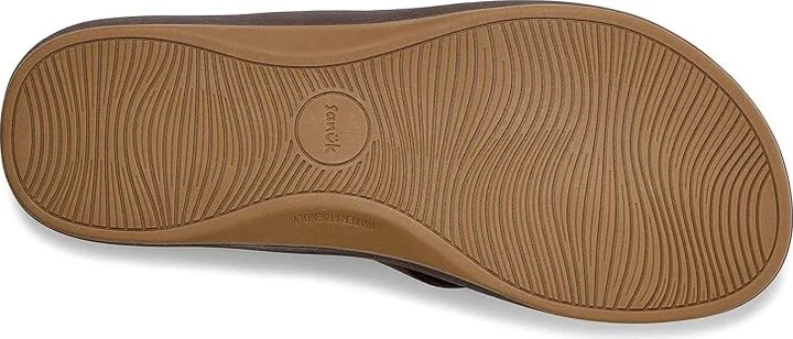 Sanuk Cosmic Coast Men's Shoes Brown : 7 D - Medium, Leather - Image 3