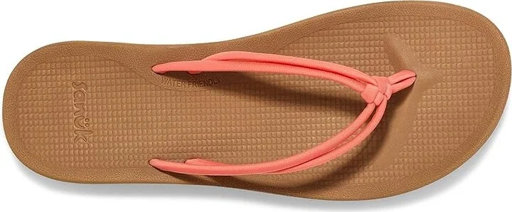 Sanuk Cosmic Sands Women's Shoes Fusion Coral : 5 B - Medium, Rubber - Image 2