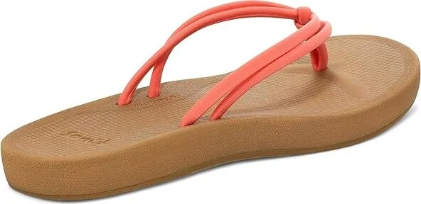 Sanuk Cosmic Sands Women's Shoes Fusion Coral : 5 B - Medium, Rubber - Image 4
