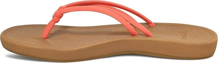 Sanuk Cosmic Sands Women's Shoes Fusion Coral : 5 B - Medium, Rubber - Image 5