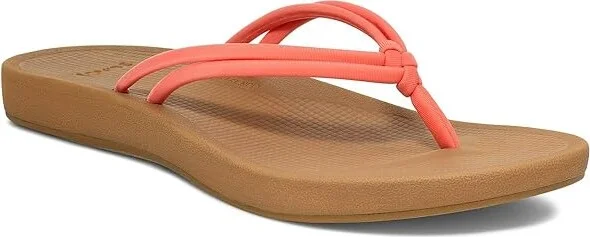 Sanuk Cosmic Sands Women's Shoes Fusion Coral : 5 B - Medium, Rubber