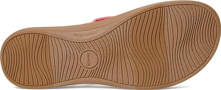 Sanuk Cosmic Sands Women's Shoes Sunset : 8 B - Medium, Rubber - Image 3