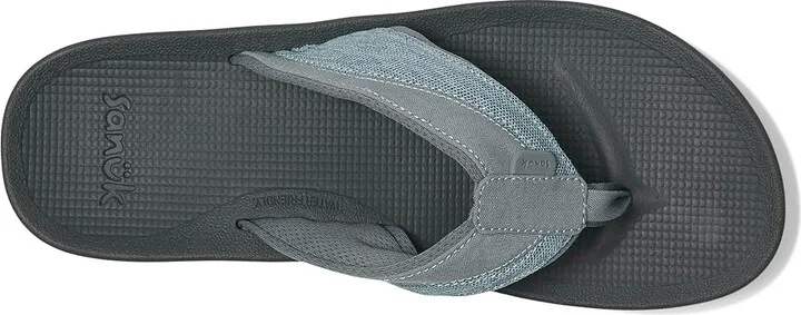 Sanuk Cosmic Seas Mesh Men's Shoes Stone Blue : 11 D - Medium - Image 2