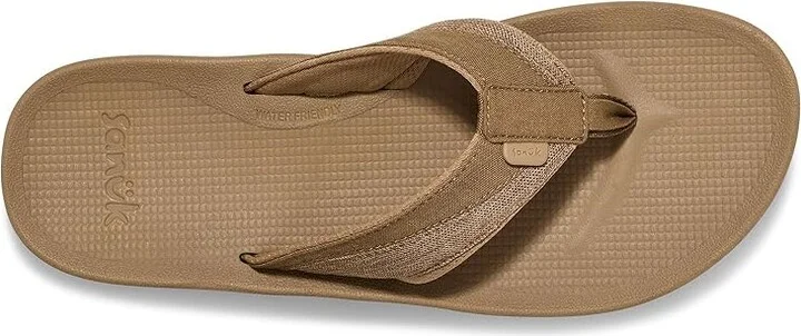 Sanuk Cosmic Seas Mesh Men's Shoes Tan : 7 D - Medium - Image 2