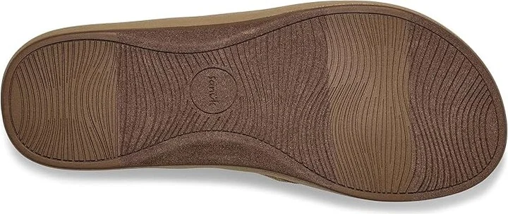 Sanuk Cosmic Seas Mesh Men's Shoes Tan : 7 D - Medium - Image 3