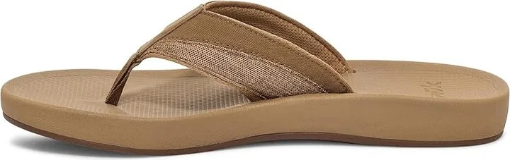 Sanuk Cosmic Seas Mesh Men's Shoes Tan : 7 D - Medium - Image 4