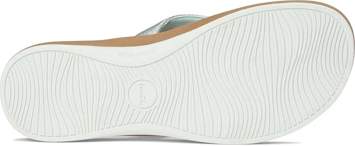 Sanuk Cosmic Shores Iridescent Women's Wedge Shoes Silver : 10 B - Medium, Synthetic - Image 3