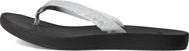 Sanuk Cosmic Shores Leopard Women's Sandals Black : 8 B - Medium, Rubber - Image 6
