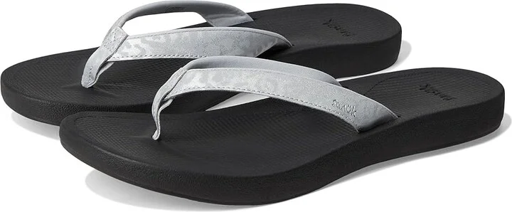 Sanuk Cosmic Shores Leopard Women's Sandals Black : 8 B - Medium, Rubber
