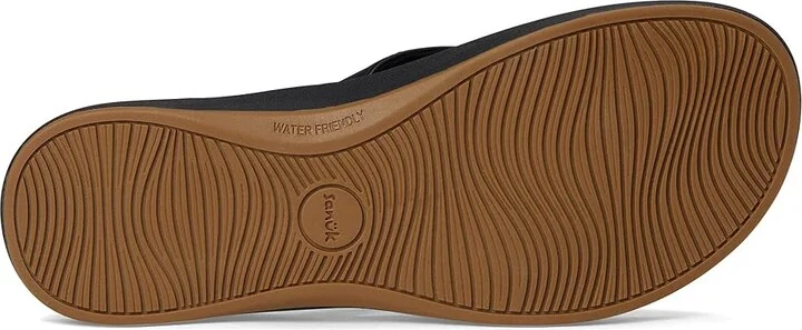 Sanuk Cosmic Shores Women's Shoes Black : 5 B - Medium, Rubber - Image 3