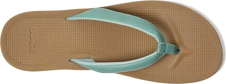 Sanuk Cosmic Shores Women's Shoes Granite Green : 9 B - Medium, Rubber - Image 2