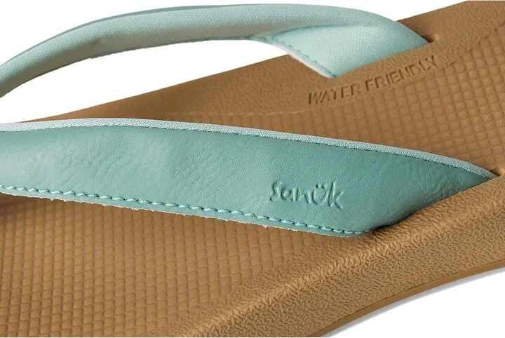 Sanuk Cosmic Shores Women's Shoes Granite Green : 9 B - Medium, Rubber - Image 7