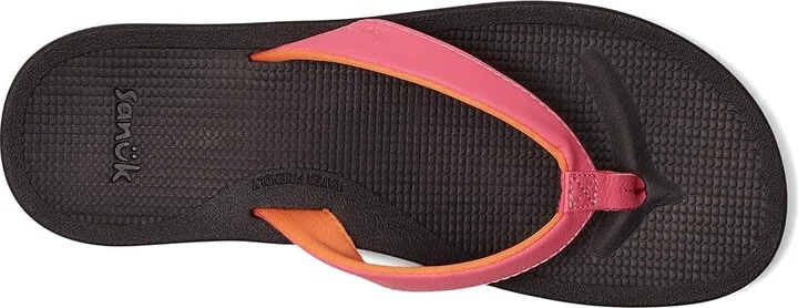 Sanuk Cosmic Shores Women's Shoes Hot Pink : 5 B - Medium, Rubber - Image 2