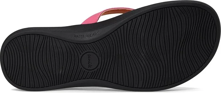 Sanuk Cosmic Shores Women's Shoes Hot Pink : 5 B - Medium, Rubber - Image 3